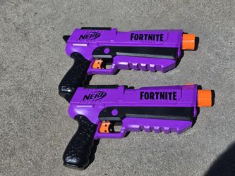 2 FORTNITE NER F GUNS 