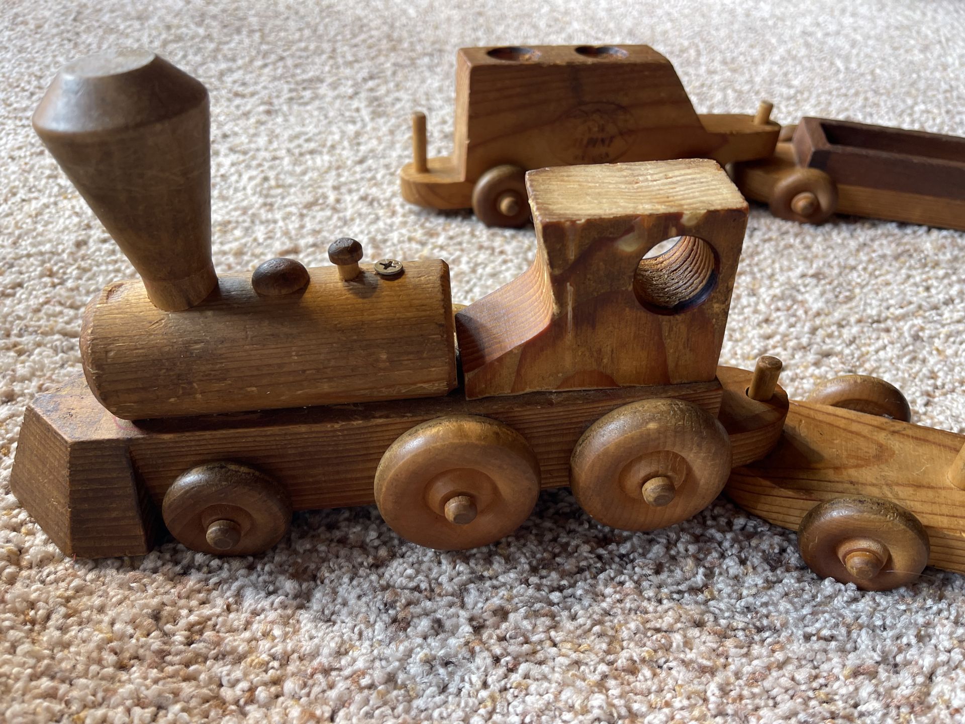 Wooden Train Set