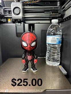 3D Printed Miles Morales Spider-Man Figure