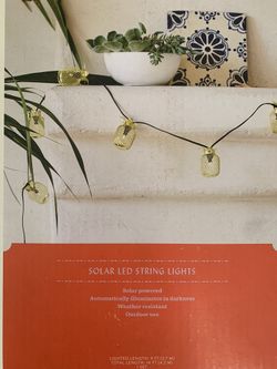 Two Sets Of String Lights