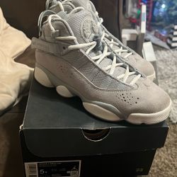 Jordan’s 6 Rings , Gray , Size 5y   