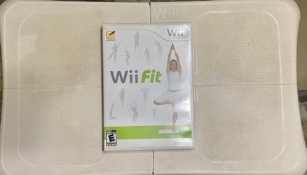 Wii Fit Balance Board And Wii Game Fit-$50
