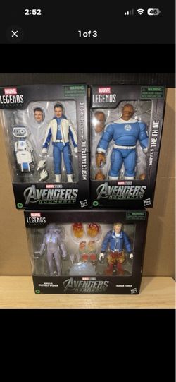 Marvel Legends Fantastic Four box sets