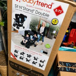 Baby Trend Double Stroller Car Seat Compatible