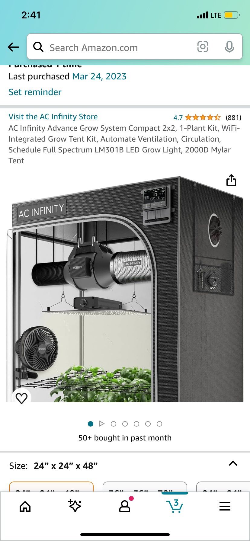 Grow Tent Kit 