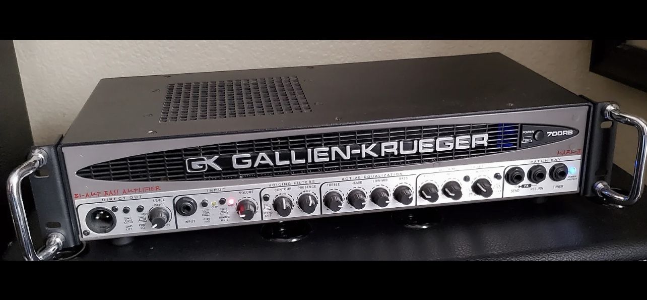 Gallien-Krueger 700RB 450-Watt Biamp Bass Amp Head