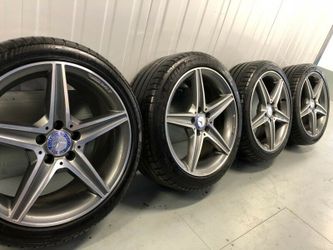 Mercedes Benz Wheels AMG Rims CLK CLA CLS C250 C300 E300 E350 SI Rims GLA Rims C Class E Class S Class Wheels