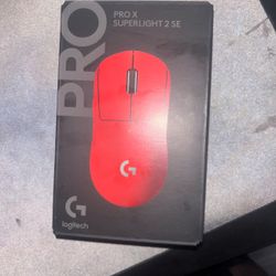 Logitech Pro X Superlight SE Red