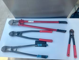 Lot of Bolt Cutters Lock Cutters Pittsburgh Brand 36 inch , etc make offer for all or one