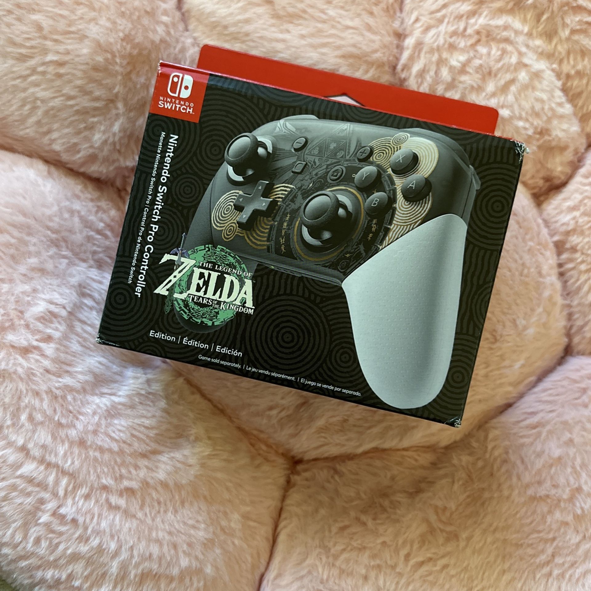 Nintendo Switch Pro Controller Tears Of The Kingdom Edition