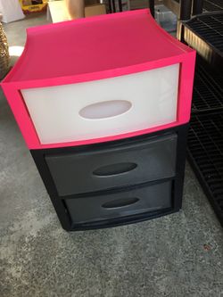 Storage three drawers from the container store