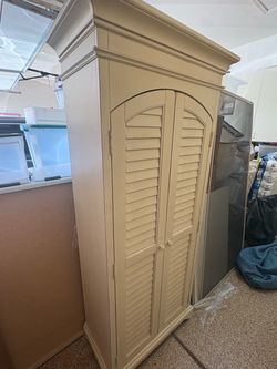 Paula Deen Home Tall White Utility + Dovetail Drawers