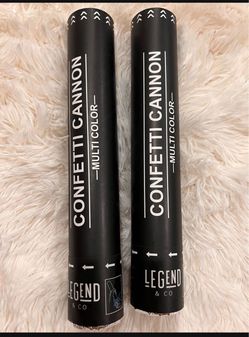 Brandnew 2 Pk 12 Inch Confetti Cannons Multicolor