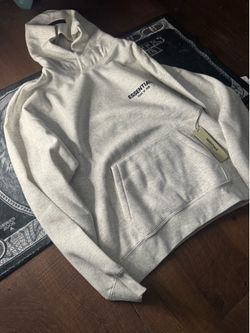 Essentials light oat hoodie