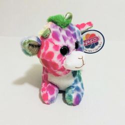 Nanco Rainbow Giraffe Plush