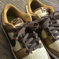 Nike Dunks Desert Ochre w/ Cherry Charms