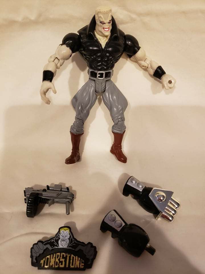 1995 Marvel Spiderman Tombstone Action Figure