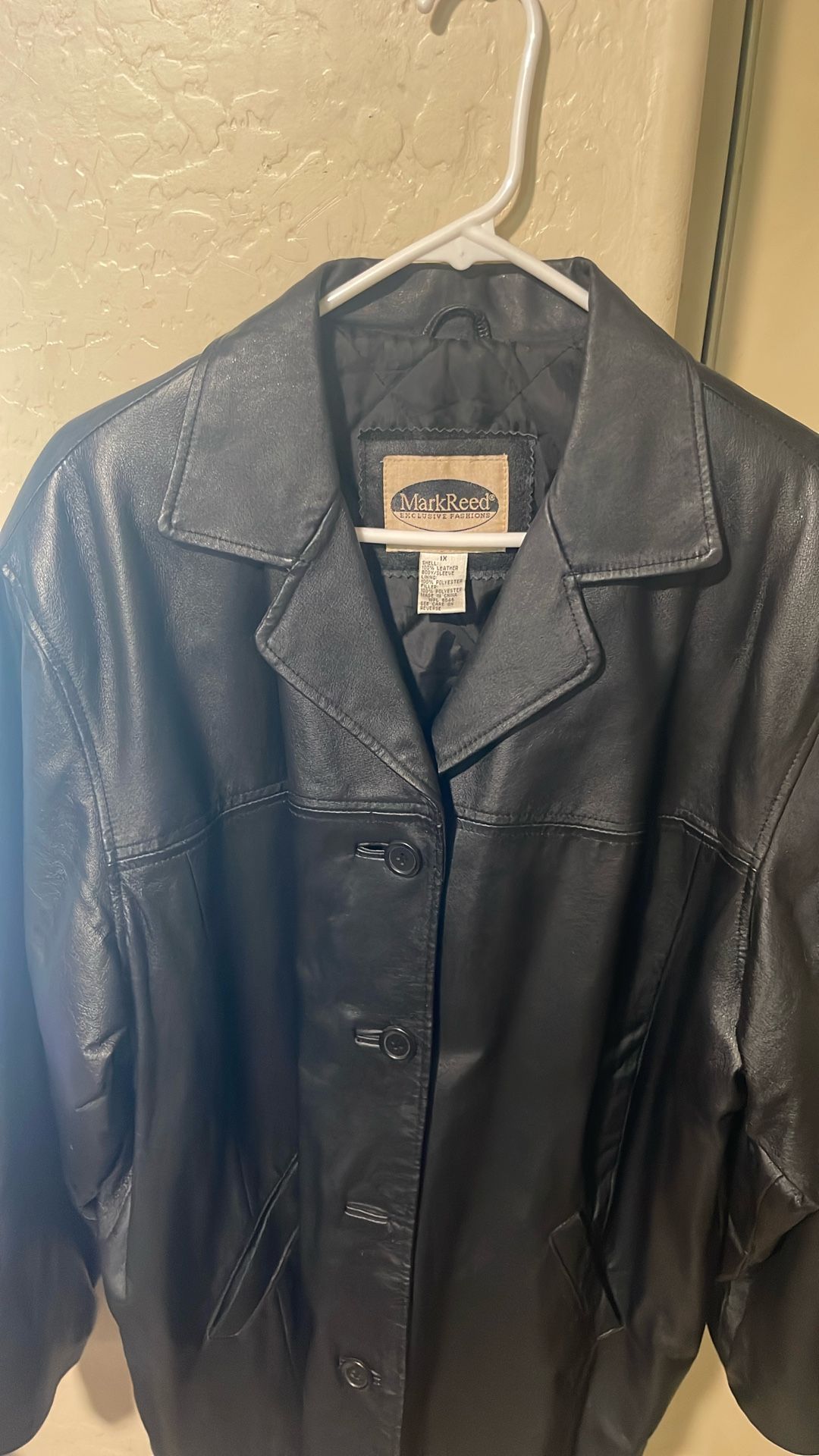 Women’s Leather Jacket 1X