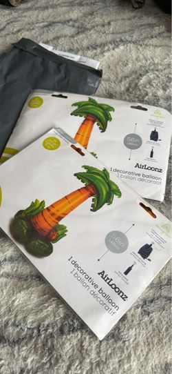 4ft Palm Tree Balloon 2-Pack