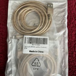 Set Of Two New iPad Cable Chargers 15 Each 