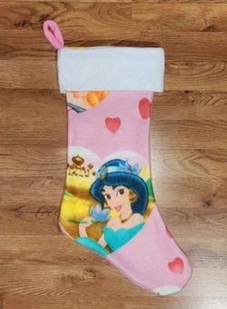 New Christmas Stocking Disney Princess Jasmine Aladdin Right