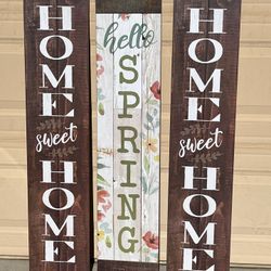 New Reversible Home Signs