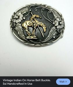 Siskiyou Trail Of Tears Belt Buckle