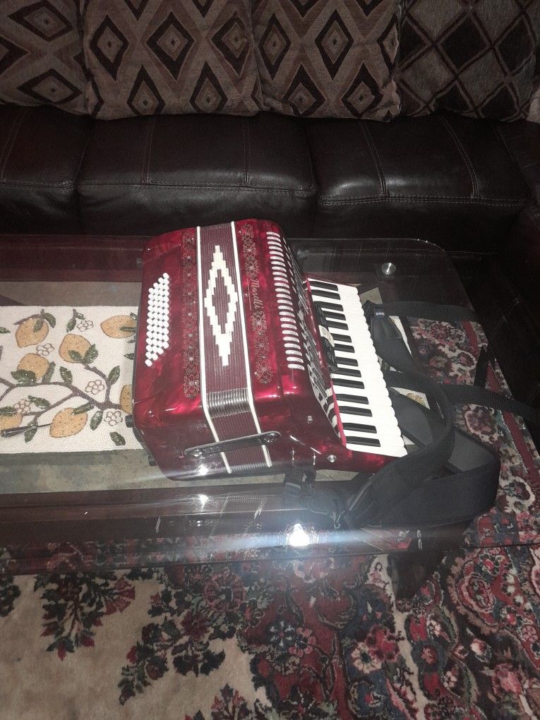  Red Accordion
