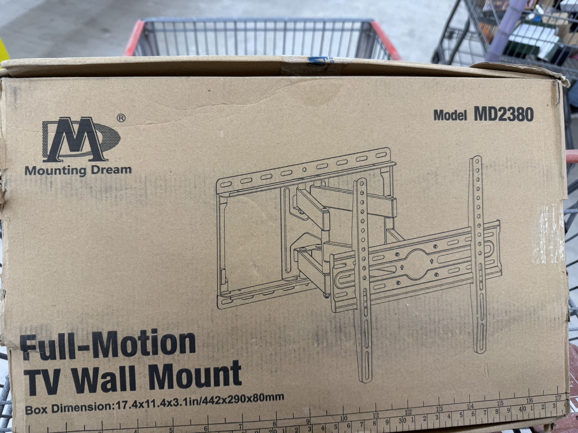 Mounting Dream TV Wall Mount for Most 32-65 Inch TV, Full Motion