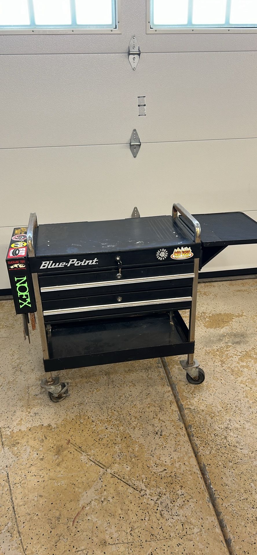 BLUE POINT ROLLING TOOL CART BOX Snap On Mac Tool