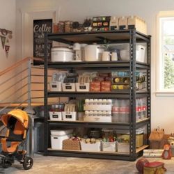 Brand New In Box 5 Tier Heavy Duty Garage Shelves 36"×72"×16" Holds Upto 2000lbs