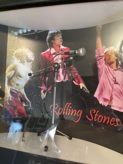 👅One of a kind, Rolling Stones shadowbox