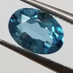 Oval Blue Topaz 