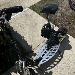 63cc Gas scooter 50Mph 350 or trades not responding to any lowballs.