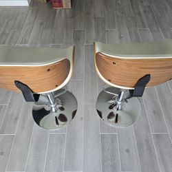 Set of 2 Modern Bar Stools