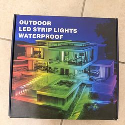 LED Multicolor Rope/Wire Strip Lights Waterproof Outdoor for Adults Teens Kids