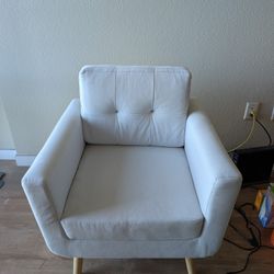 Beige Accent Chair