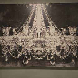 Chandelier Art On Canvas