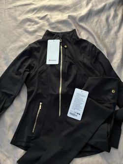 lululemon Black Define Womens Set