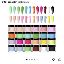 24 Color Acrylic Nail Powder Set,