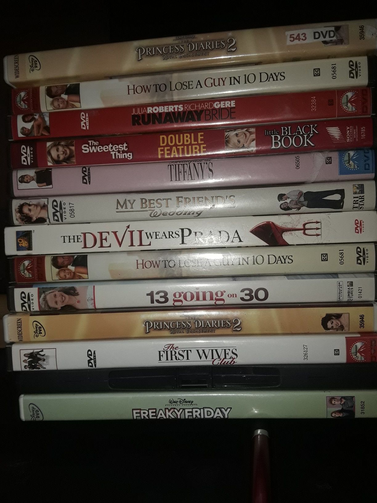 Chick flicks for 10.00