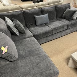 Deep Chaise Stylish Sectional! 
