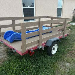 Small Handmade Trailer