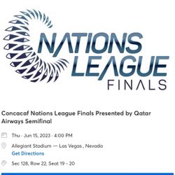 Concacaf Nations League Finals 