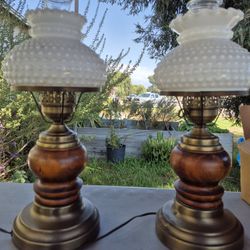 Mid Century Ranch Style Lamps 