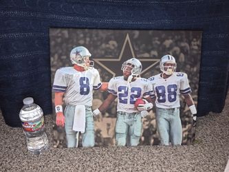 90's Dallas Cowboys Canvas Wall Art
