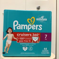 Pampers Cruisers 7 ($20)