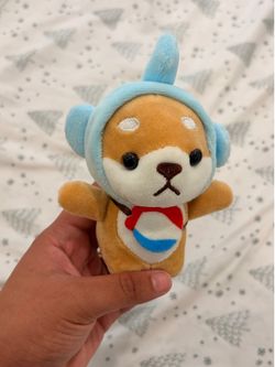 11cm Shiba Inu Plush Doll Keychain