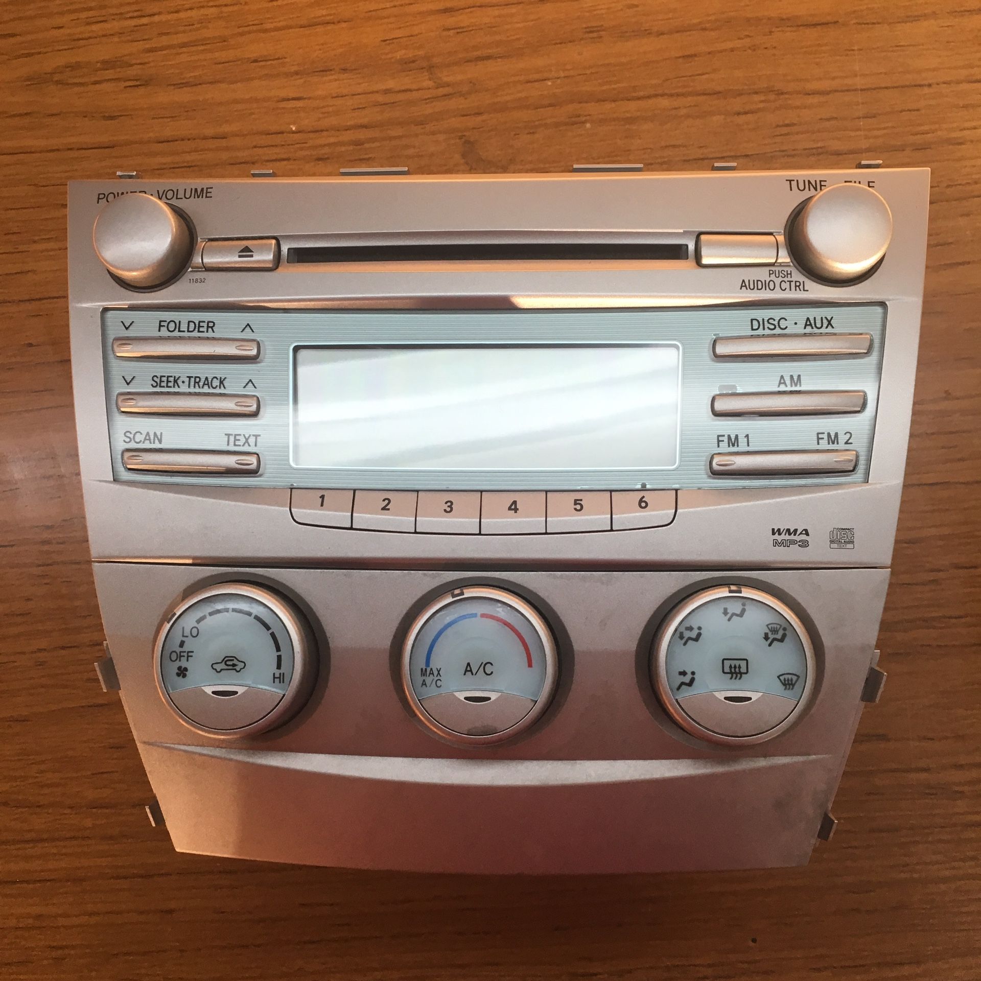 2007-2011 Toyota Camry Radio system