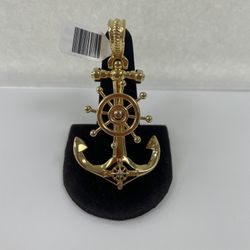 ANCHOR PENDANT 14KT